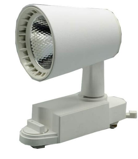 LED Track Light 15W COB Type - White Housing - WW-TP-110-15-WW