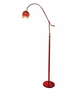 Contemporary Chrome Floor Lamp - Model D020