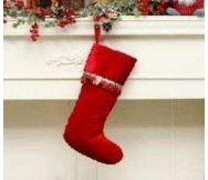 Christmas decoration 50cm red Christmas stocking #SYSDWB-1123001