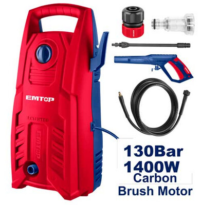 EMTOP EHPW1501 High Pressure Washer - Power Through Cleaning Tasks with Ease