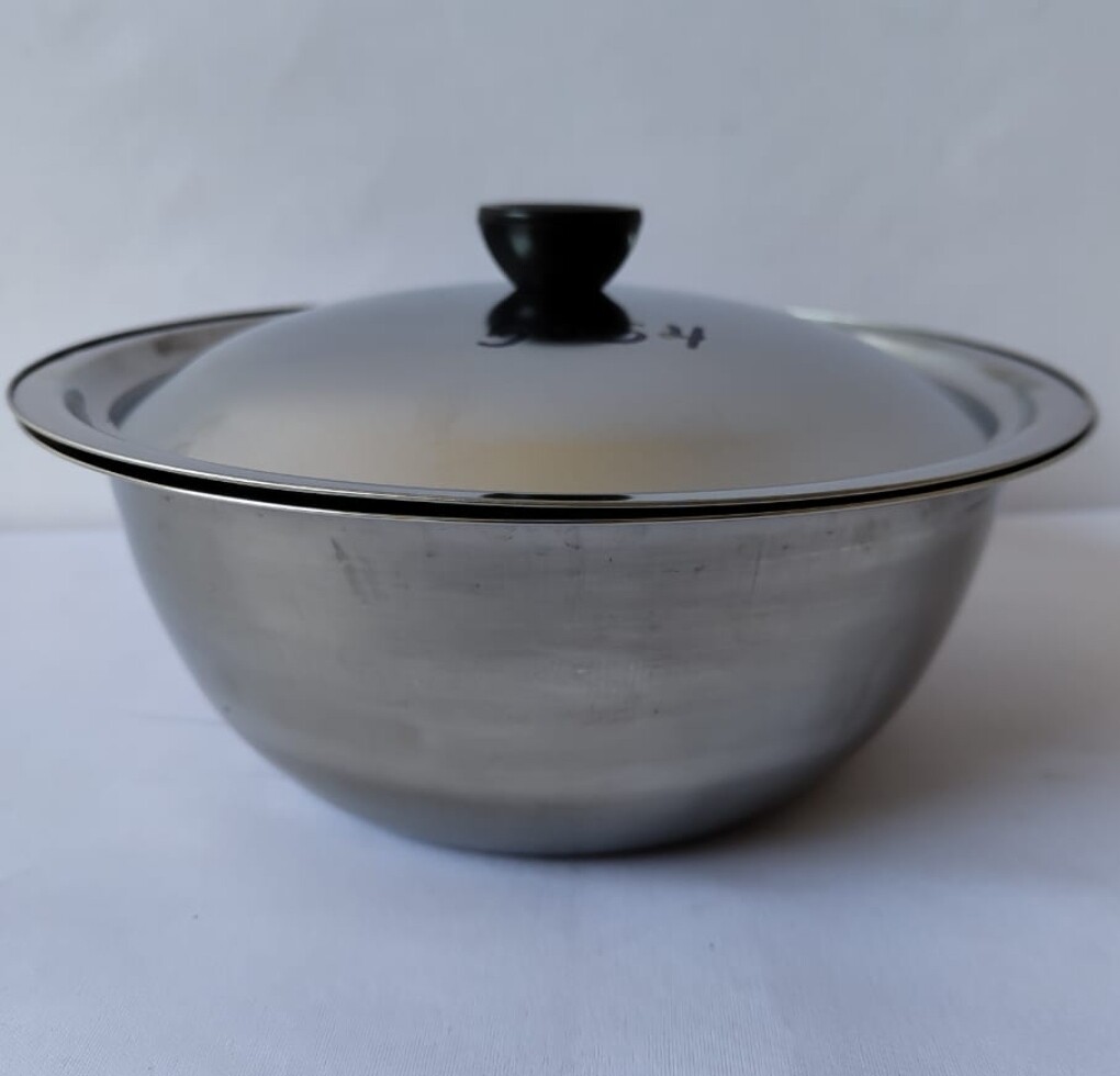 Rashnik Stainless Steel Mixing Bowl with Lid 22cm - Wholesale Price