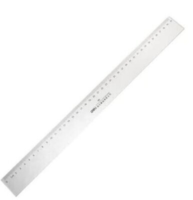 Deli E6260 PS Ruler 60cm