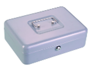 Cash Box with Handle - Sunpower YFC-25/KL-C012 - 10" (25 x 18 x 9 cm)