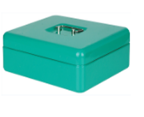 Cash Box with Handle - Sunpower YFC-30/KL-C013 - 12" (30 x 24 x 9 cm)
