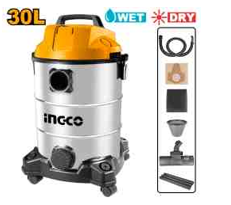 Ingco VC13301 Vacuum Cleaner - Wet and Dry Cleaning