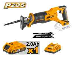 Ingco CRSLI11521 20V Lithium-Ion Reciprocating Saw - Power in Your Hands
