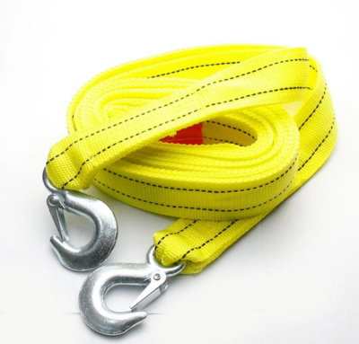 Tow Rope 5 Tons on Blister Pack 5m Yellow - Model KL-TR0505
