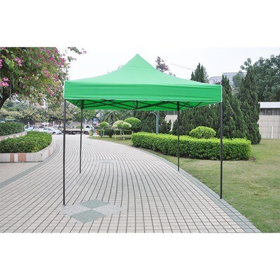Waterproof 3×3 Pop Up Canopy Tent: Ideal for Outdoor Events - Green