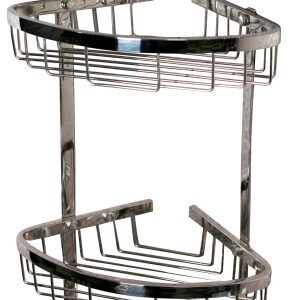 Sterling Stainless Steel Double-Layer Corner Bathroom Shelf SB-13/16