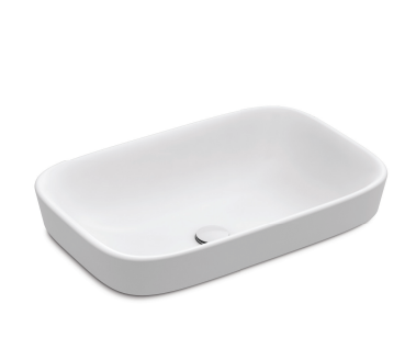 Kohler Modern Life Sink Basin without Deck 77776T-0 - Contemporary Elegance for Your Bathroom