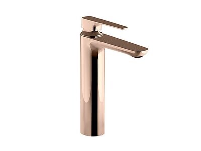 KOHLER Aleo+® Tall Lavatory Faucet Without Drain K-72337IN-4ND-RGD Rose Gold