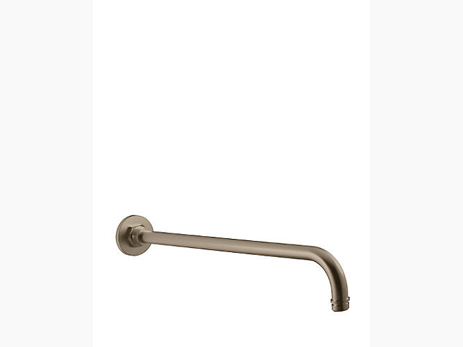 Kohler Master Shower Elbow Shower Arm 16346INBV 463mm Wallmount Shower Arm Brushed Bronze
