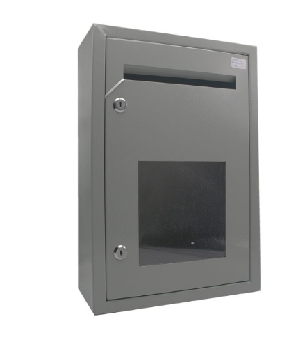 Metal Suggestion Box with Window | Secure Tender Box Nairobi | SUGGBOX01