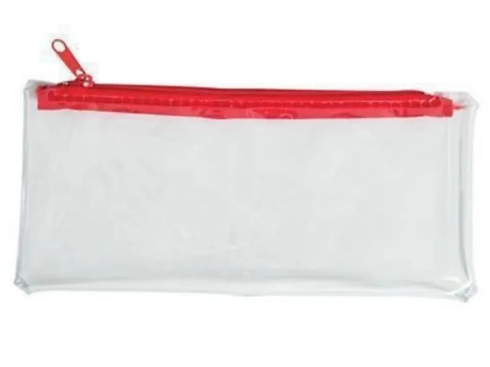PARIS 10pcs Clear Pencil Pouch Large 32 x12cm #230786