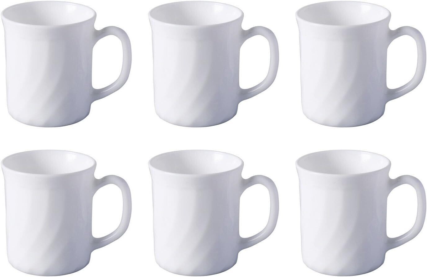 Diva White Plain Ceramic Mug 29cl (290ml) coffee Mug