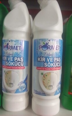 Pormet Toilet Cleaner for Stubborn Stains - 950ml (Made in Turkey)