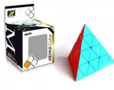 Rubix Cube Pyramid Shaped - Model 588-01A