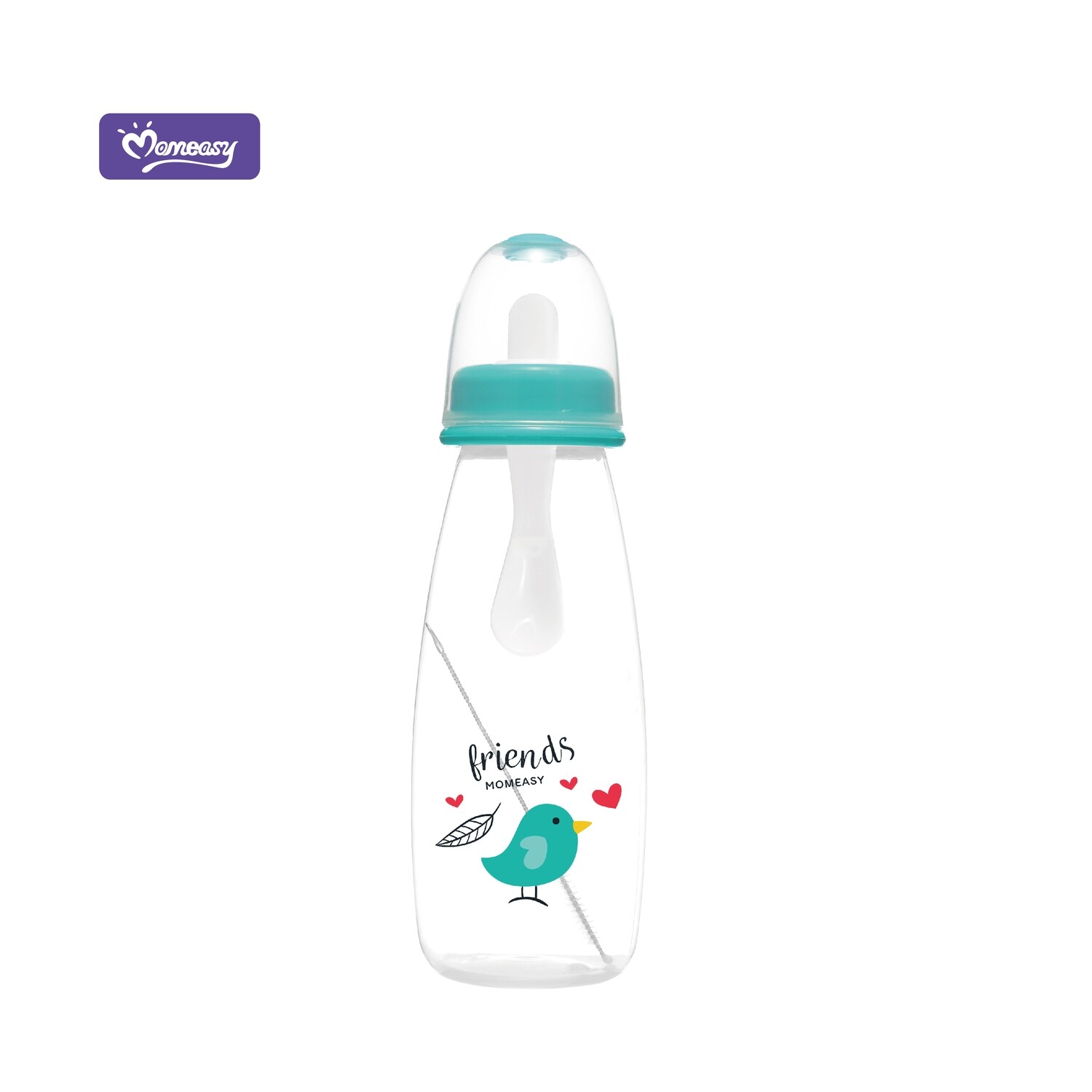 Momeasy  squeeze Feeder Soft Silicon Nipple, Anti-colic 250ml #44645