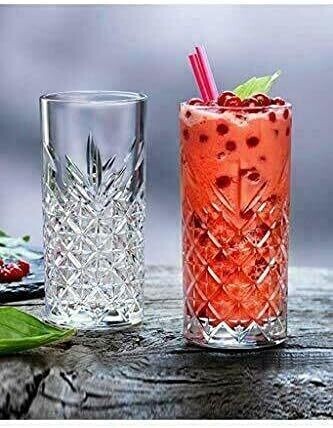 Timeless Long Drink water/juice/Cocktail glass Glass set of 4 300ml #52820