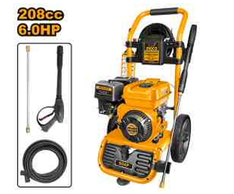 Ingco GHPW2003 Gasoline Pressure Washer - Powerful Cleaning with 3100psi Pressure