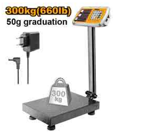 Ingco HESA33003 Electronic Scale 300kg - High-Capacity Precision Weighing Solution