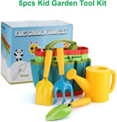 Fun and Durable 5pcs Kids Garden Tool Set for Outdoor Play and Learning