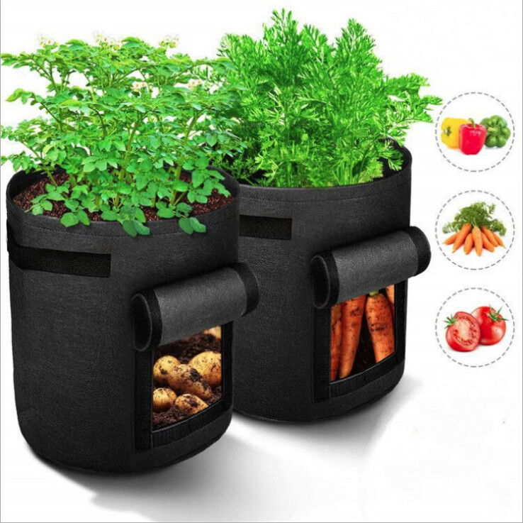 Environmentally-Friendly Potato Grow Bags - 7 Gallon Capacity