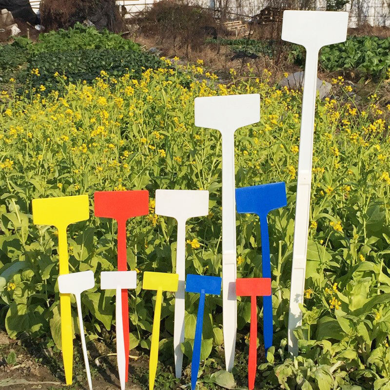 Gardening Plastic Plant Labels - Medium Size (8.5 x 20cm) - Assorted Colors (1pc)