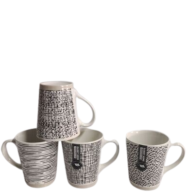 Danny Home coffee mug porcelain 300ml 1pc tea cup printed #T01-40