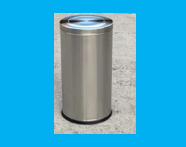 Stainless Steel Swing Dust Bin with Removable Bin Inside - Model YH-115 - Size 38x38x75cm