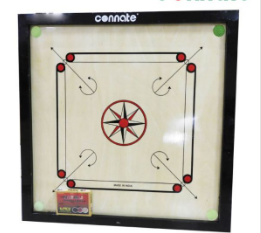 Connate Carrom Board Complete - 29x29 Inch: Enjoy Classic Carrom Fun for All Ages