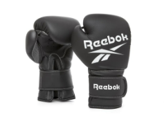 Reebok Boxing Gloves - Black, 16oz: Optimal Comfort and Stability for Intense Training