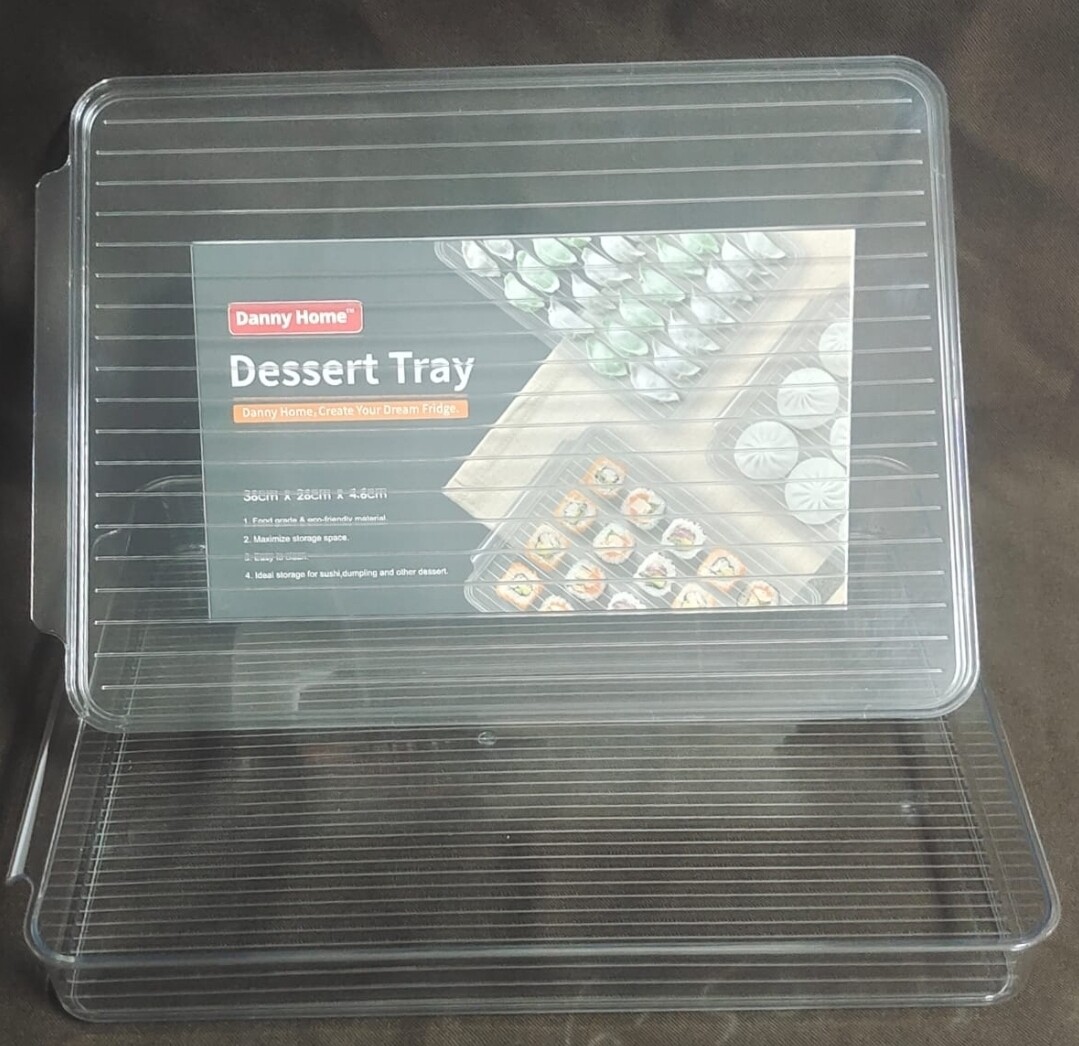 Danny Home Dessert Tray HO-04 38×28×4.6cm with Lid