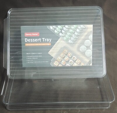 Danny Home Dessert Tray HO-04 38×28×4.6cm with Lid