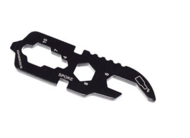 Bottle Opener with 9-Function Card Tool Munkees 2531