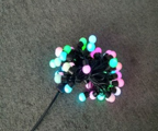 LED Ball Lights, Connectable, 5 Meter, RGB - Win Win Model WW-SL-BALL-5M-RGB