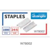 Guangbo W78002 12" Staples - 1000pcs, 20 Packs Wholesale Set