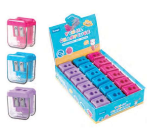 Guangbo XB35016 Pencil Sharpener Set - 18pcs in 3 Colors