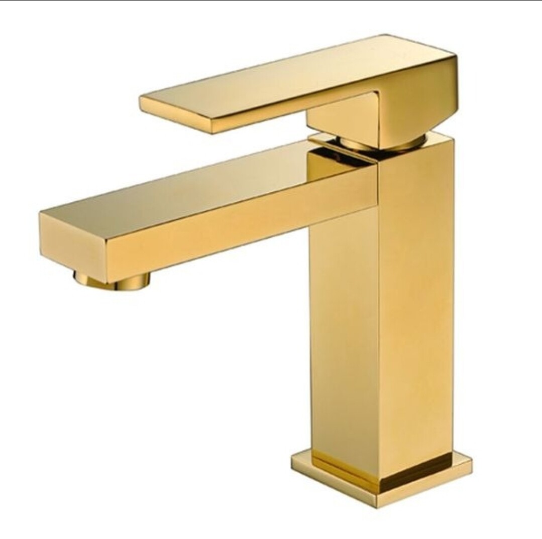 Gold Bathroom Faucet single Hole