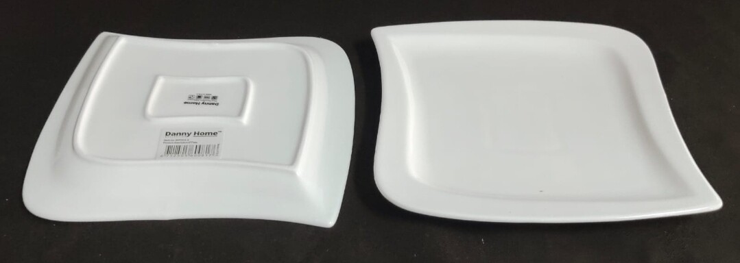 Danny Home 8&quot; Dessert Plate in Fine Porcelain (BW004-3)