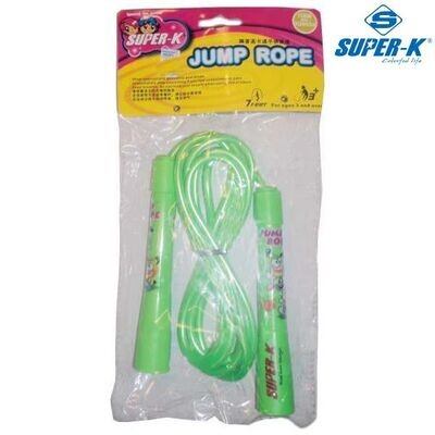 Super-k Skip Rope - Model Su0924 (Unisex Adult) - Available in Yellow, Green & Blue