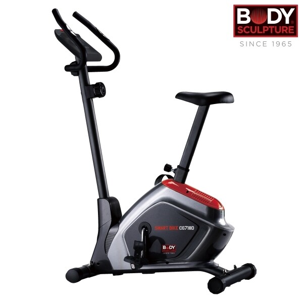 Body Sculpture Exercise Bike Upright Magnetic BC-6718: Pedal Your Way to Fitness with Smart Features and Adjustable Resistance