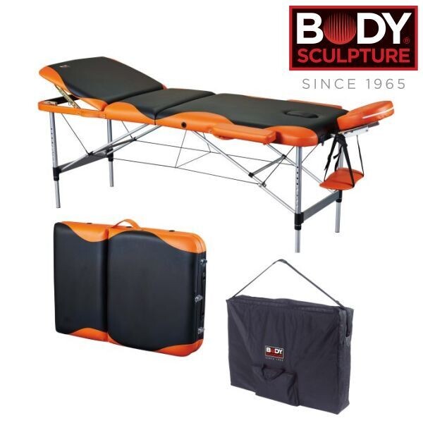 Body Sculpture Massage Table Foldable Aluminium Frame Adjustable - AT343A-P2: Portable Comfort for Professional Massages