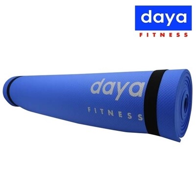 Daya Fitness Yoga Mat EVA 173 x 61 x 0.6cm YMVEVA6: Optimal Comfort for Your Yoga Journey Blue