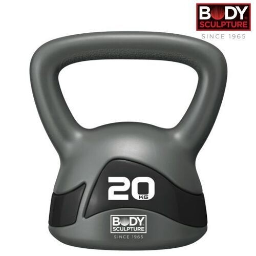 Body Sculpture 20kg Exercise & Fitness Kettlebell Weight: Build Strength with Comfort and Durability