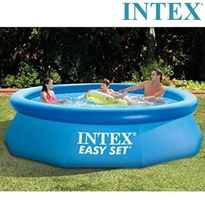Intex Easy Set Swimming Pool 10FT X30": Quick Setup Fun for Ages 6 and Up