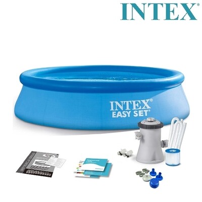 Intex Easy Set Pool 28108UK: Inflated Splash Paradise for Family Fun