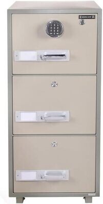 MBIF 3 Drawer Fire Resistant Filing Cabinet - Protecting Your Business Foundation