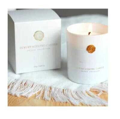 Luxury Scented Cup Candle 150g - White Cup - Explore a World of Scents
