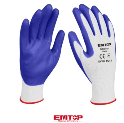 EMTOP Latex Gloves EXGV0101XL - Heavy Duty Cargo Handling Gloves